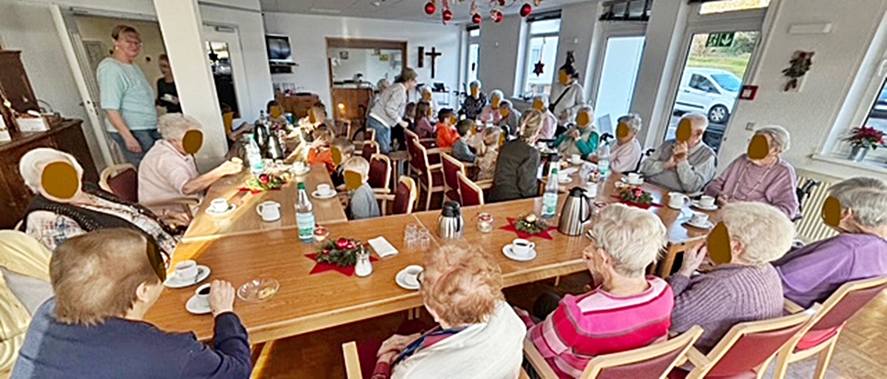 Besuch des Familienzentrum Domino - Haus Sonnengarten