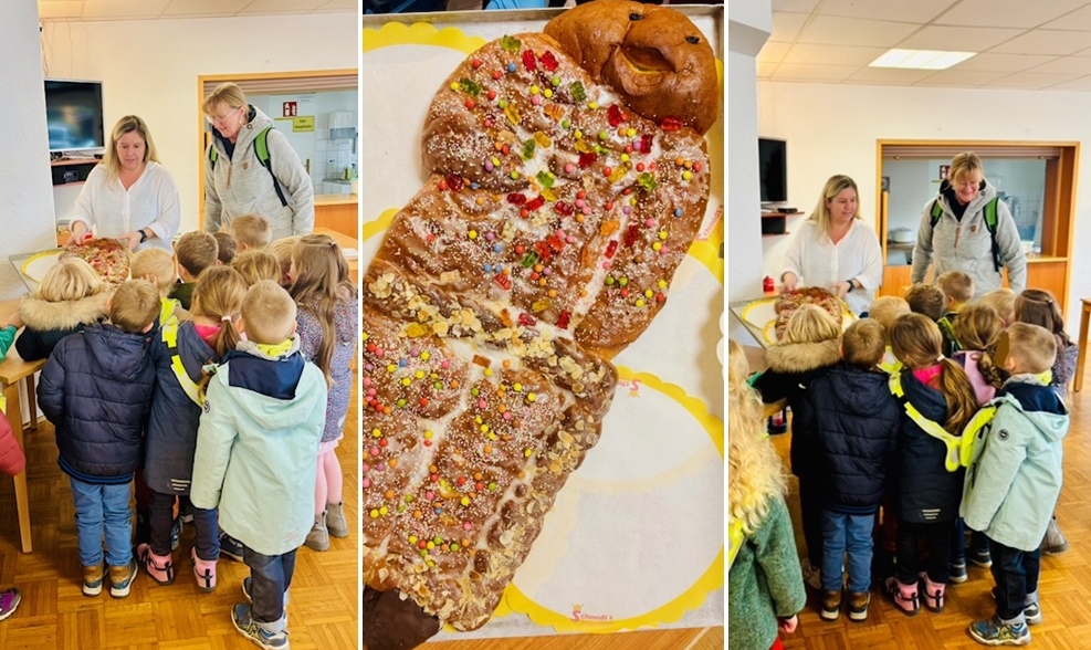 Dankeschön mit Riesen-Weckmann - Haus Sonnengarten